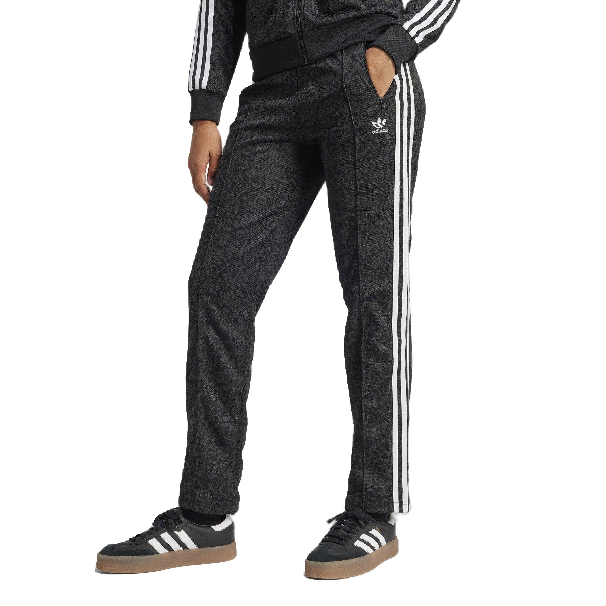 adidas Originals Women's Snake Firebird Track Pants - Black - BLACK